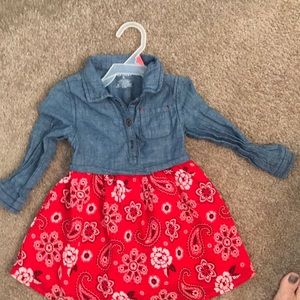 Handkerchief style dress